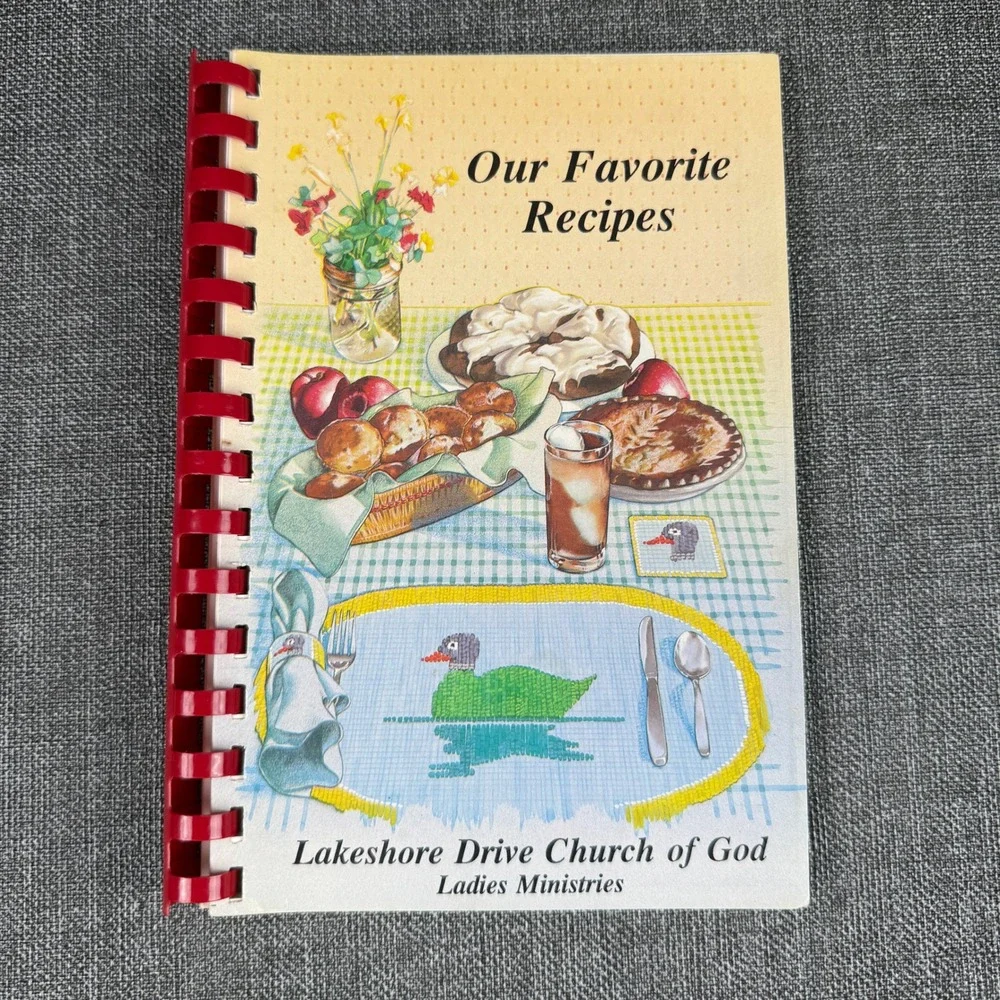 Vintage Cookbook Lot of 4 Current 1984 Alaska Church of God Diabetic